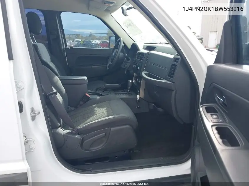 1J4PN2GK1BW553916 2011 Jeep Liberty Sport