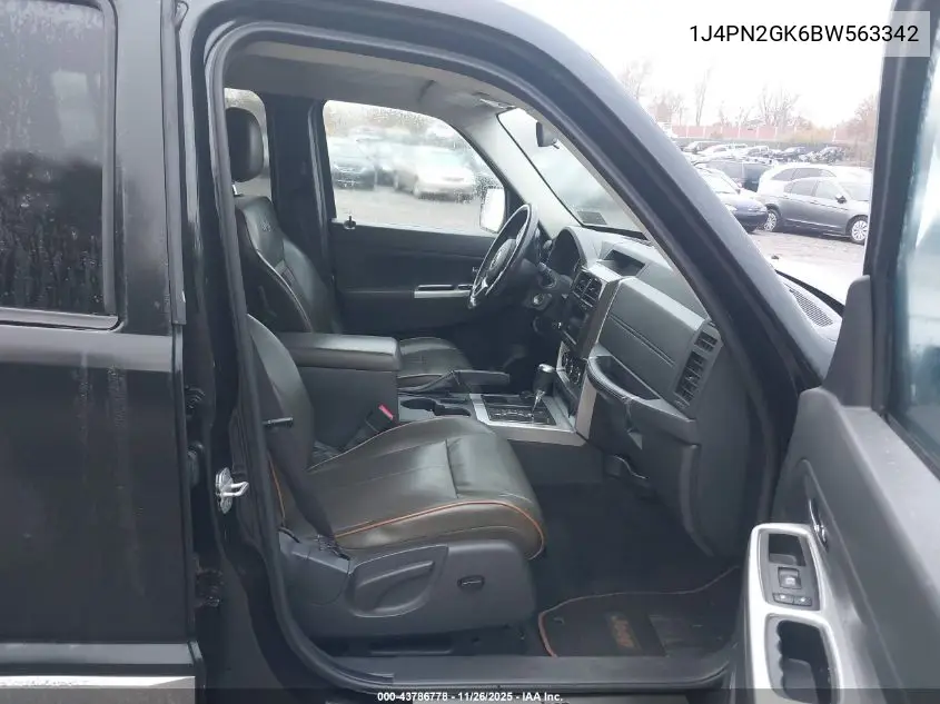 1J4PN2GK6BW563342 2011 Jeep Liberty Sport