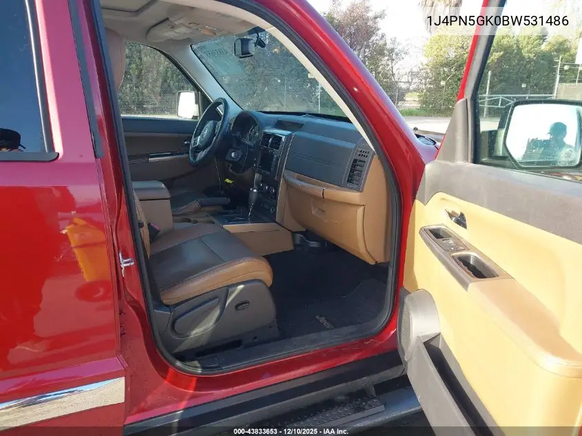 1J4PN5GK0BW531486 2011 Jeep Liberty Limited Edition