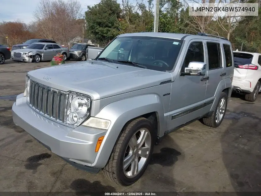 1J4PN2GK4BW574940 2011 Jeep Liberty Sport