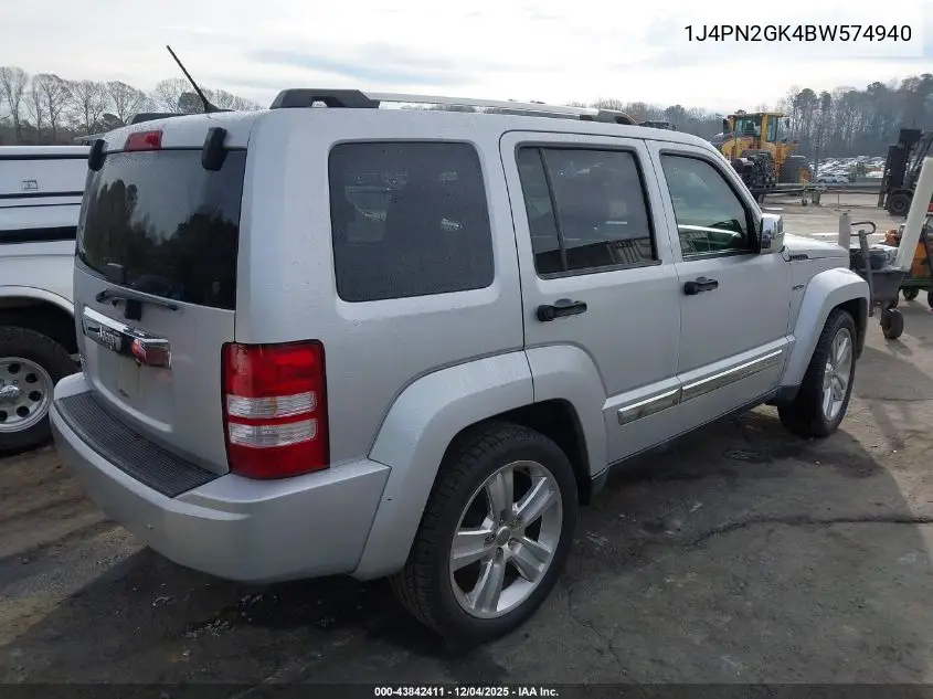 1J4PN2GK4BW574940 2011 Jeep Liberty Sport