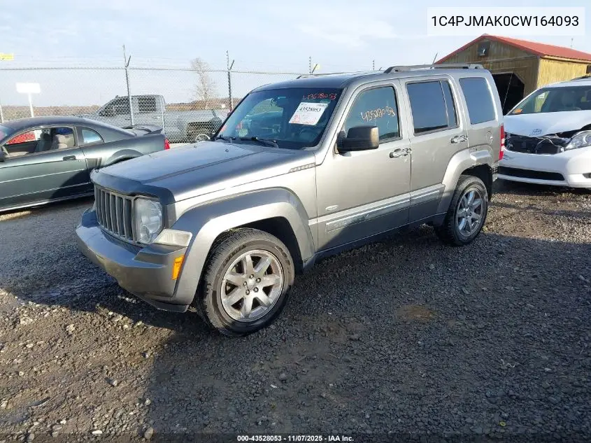 1C4PJMAK0CW164093 2012 Jeep Liberty Sport