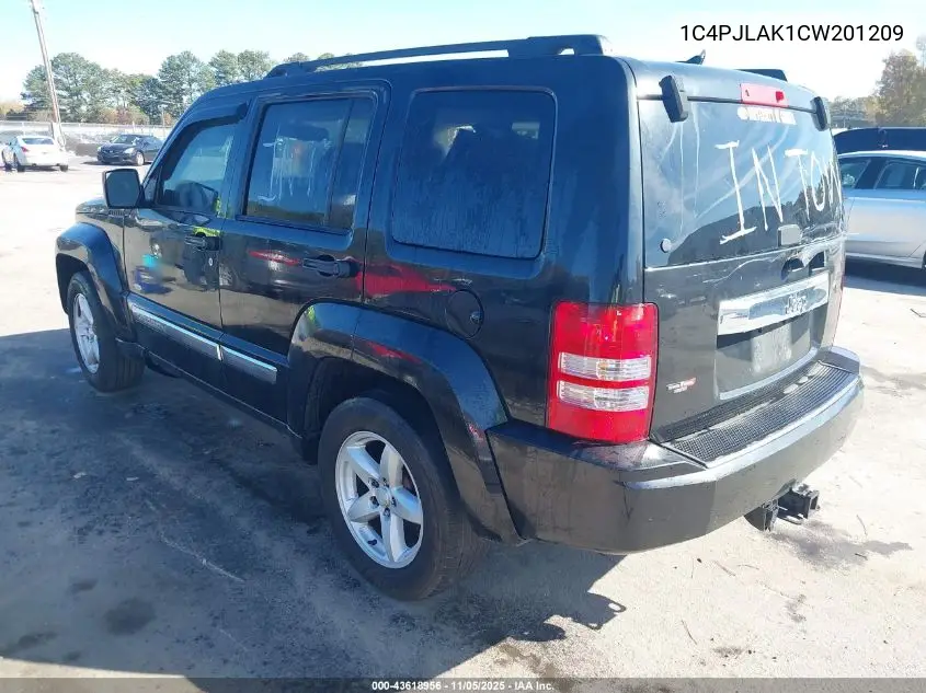 1C4PJLAK1CW201209 2012 Jeep Liberty Sport