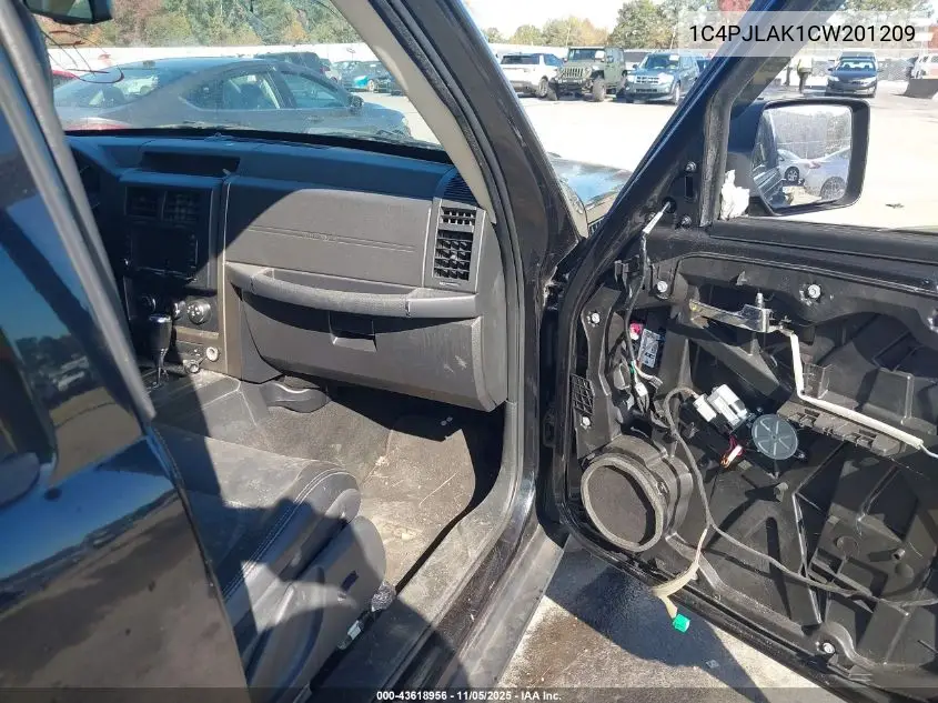 1C4PJLAK1CW201209 2012 Jeep Liberty Sport