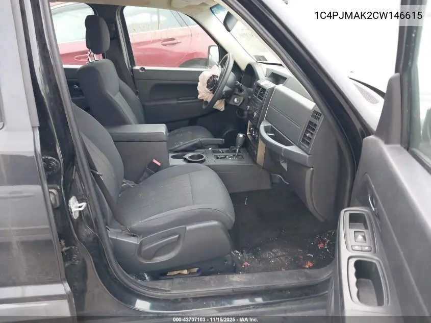 1C4PJMAK2CW146615 2012 Jeep Liberty Sport