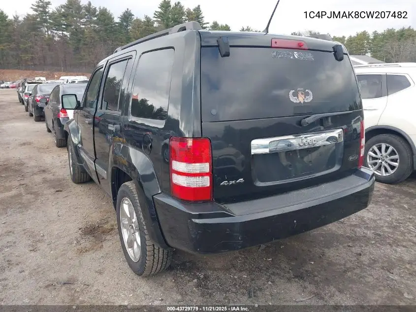 1C4PJMAK8CW207482 2012 Jeep Liberty Sport