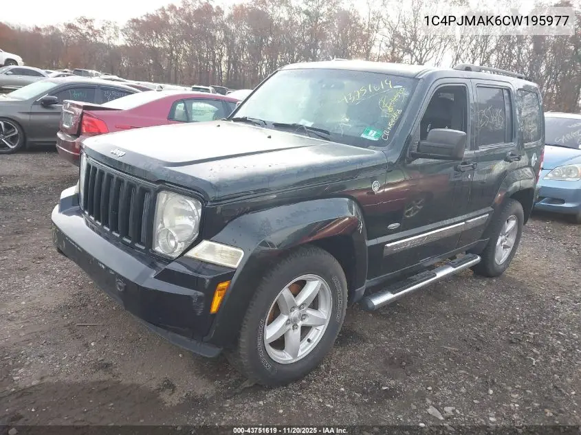 1C4PJMAK6CW195977 2012 Jeep Liberty Sport