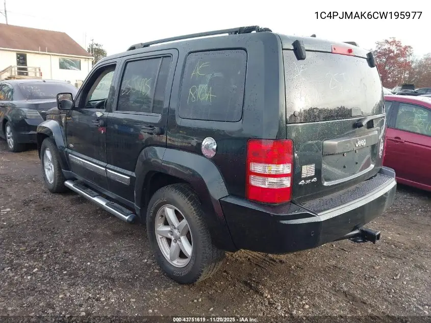 1C4PJMAK6CW195977 2012 Jeep Liberty Sport