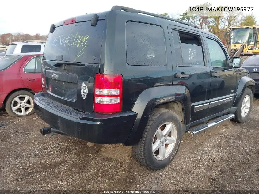 1C4PJMAK6CW195977 2012 Jeep Liberty Sport