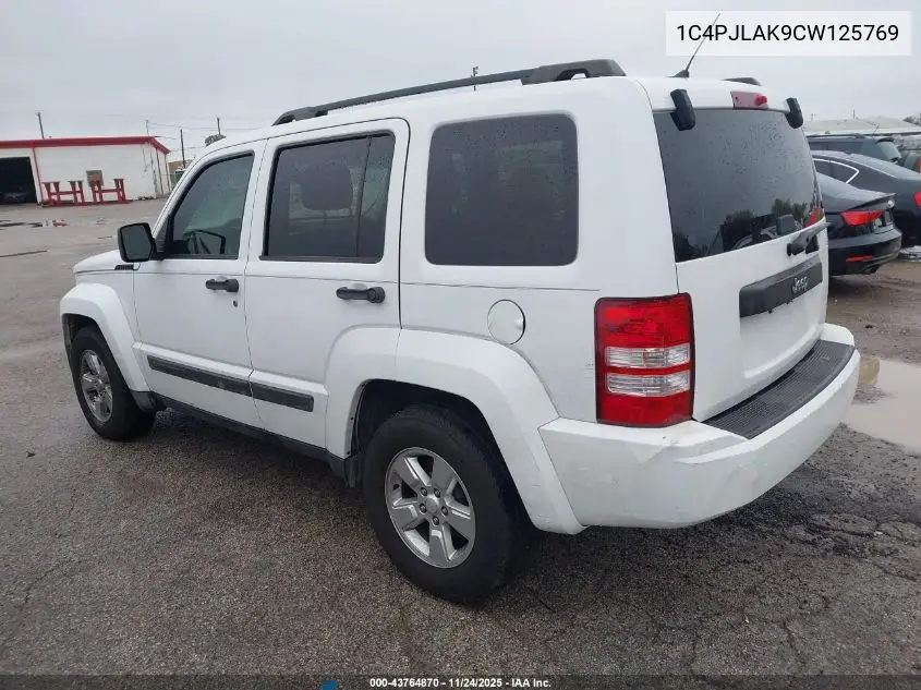 1C4PJLAK9CW125769 2012 Jeep Liberty Sport
