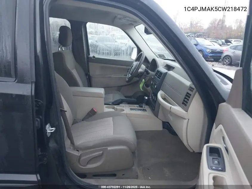 1C4PJMAK5CW218472 2012 Jeep Liberty Sport
