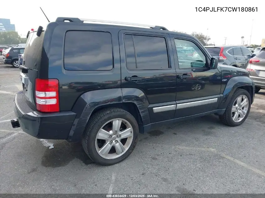 1C4PJLFK7CW180861 2012 Jeep Liberty Limited Jet Edition
