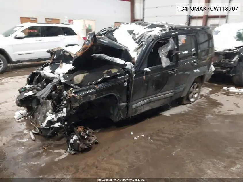 1C4PJMAK7CW118907 2012 Jeep Liberty Sport
