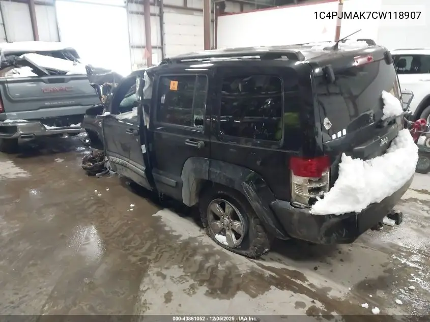 1C4PJMAK7CW118907 2012 Jeep Liberty Sport