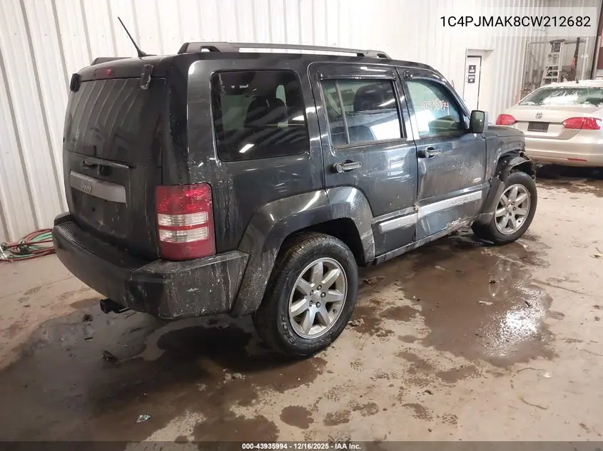 1C4PJMAK8CW212682 2012 Jeep Liberty Sport