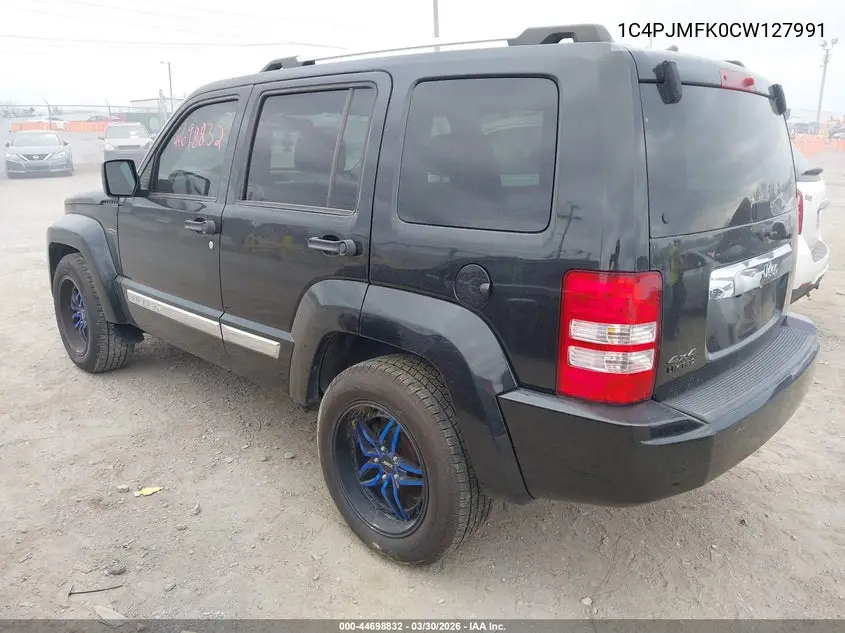 1C4PJMFK0CW127991 2012 Jeep Liberty Limited Jet Edition