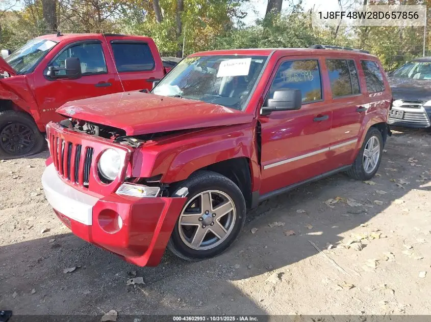 1J8FF48W28D657856 2008 Jeep Patriot Limited