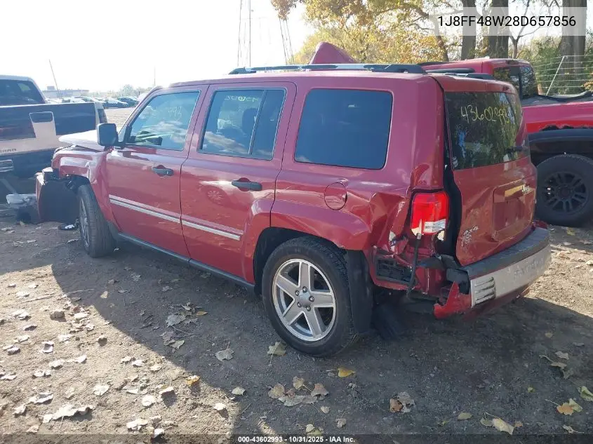 1J8FF48W28D657856 2008 Jeep Patriot Limited