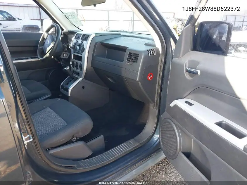 1J8FF28W88D622372 2008 Jeep Patriot Sport/North
