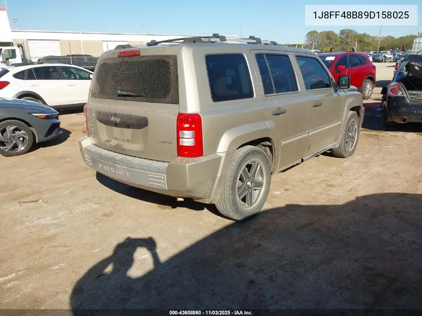 1J8FF48B89D158025 2009 Jeep Patriot Limited