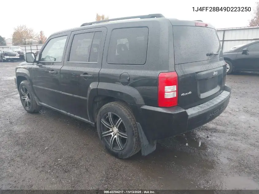 1J4FF28B49D223250 2009 Jeep Patriot Sport