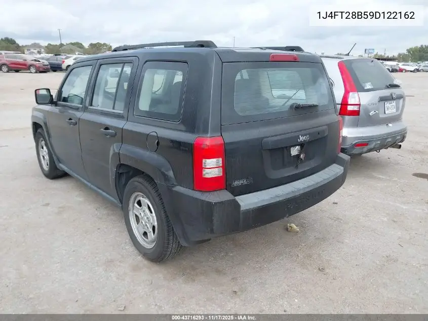 1J4FT28B59D122162 2009 Jeep Patriot Sport