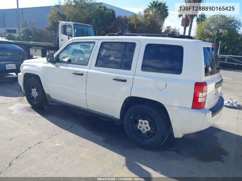 1J8FT28B89D165425 2009 Jeep Patriot Sport