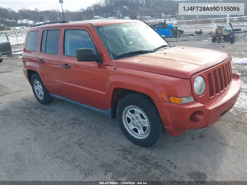 1J4FT28A59D155086 2009 Jeep Patriot Sport