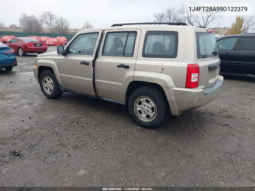 1J4FT28A99D122379 2009 Jeep Patriot Sport