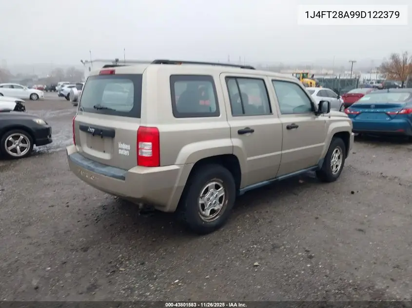1J4FT28A99D122379 2009 Jeep Patriot Sport