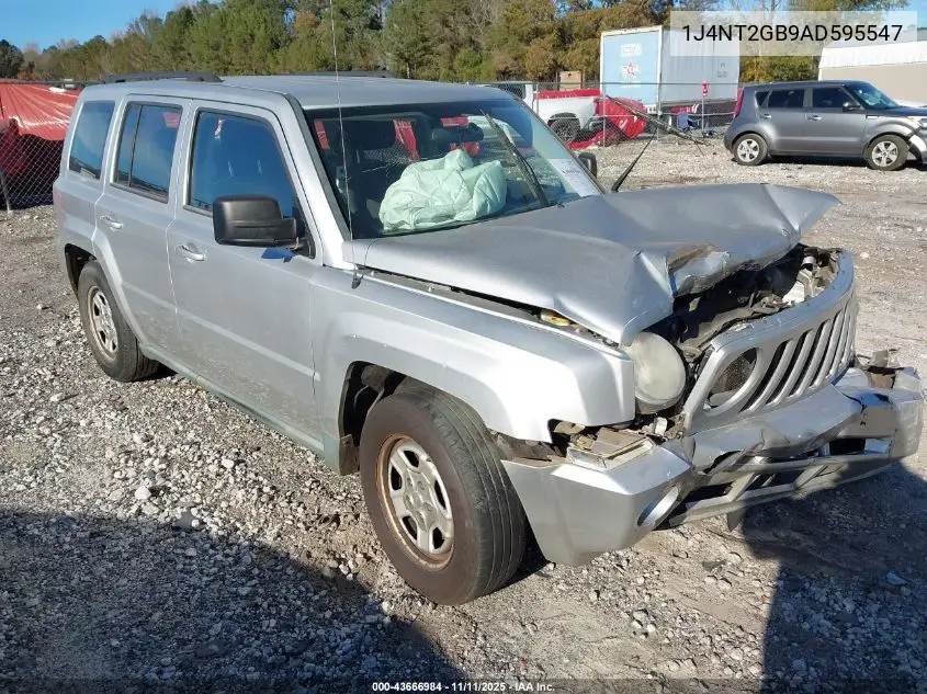 1J4NT2GB9AD595547 2010 Jeep Patriot Sport