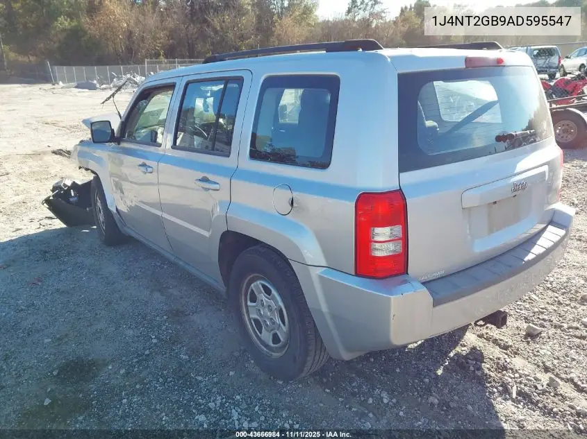1J4NT2GB9AD595547 2010 Jeep Patriot Sport