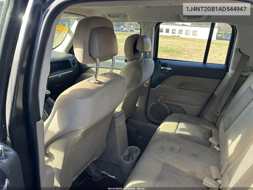 1J4NT2GB1AD544947 2010 Jeep Patriot Sport