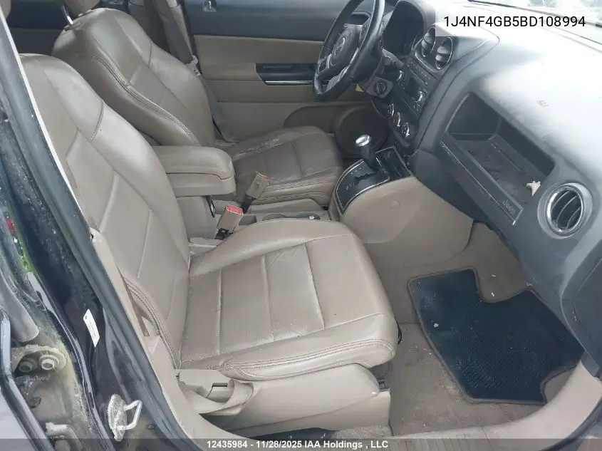 1J4NF4GB5BD108994 2011 Jeep Patriot