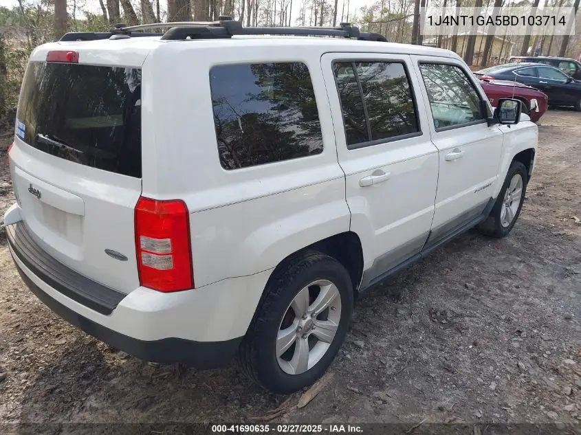 2011 Jeep Patriot Sport VIN: 1J4NT1GA5BD103714 Lot: 41690635
