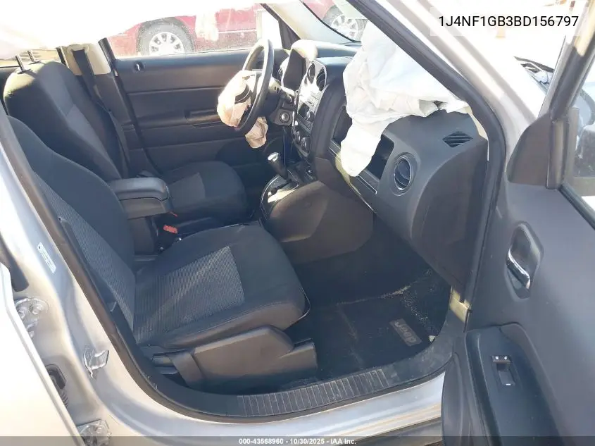 1J4NF1GB3BD156797 2011 Jeep Patriot Sport