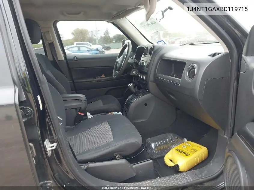 1J4NT1GAXBD119715 2011 Jeep Patriot Sport