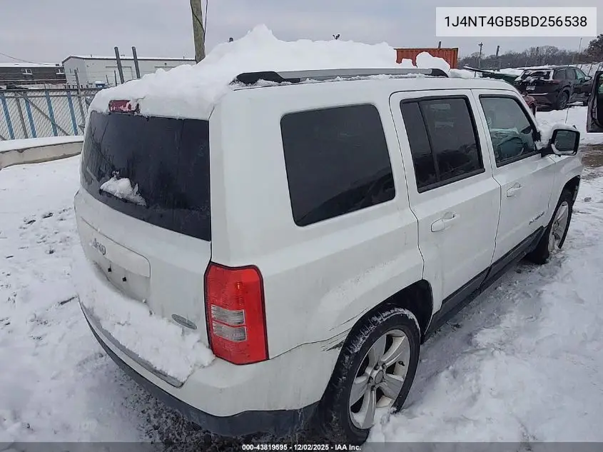 1J4NT4GB5BD256538 2011 Jeep Patriot Latitude X