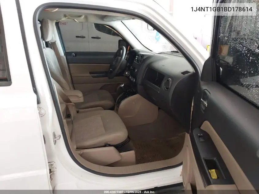 1J4NT1GB1BD178614 2011 Jeep Patriot Sport