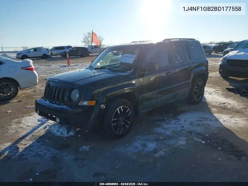 1J4NF1GB2BD177558 2011 Jeep Patriot Sport