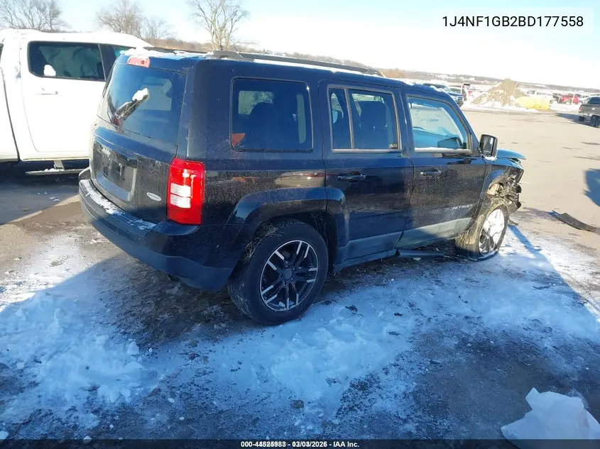 1J4NF1GB2BD177558 2011 Jeep Patriot Sport