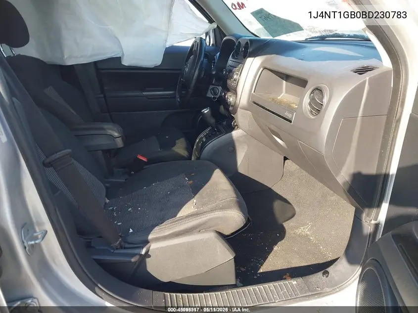 1J4NT1GB0BD230783 2011 Jeep Patriot Sport