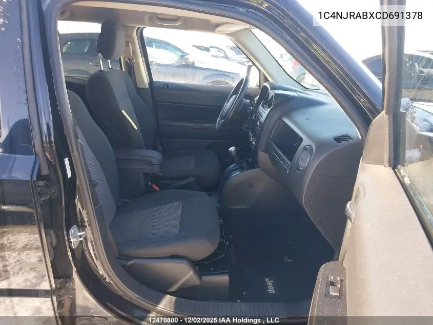 1C4NJRABXCD691378 2012 Jeep Patriot