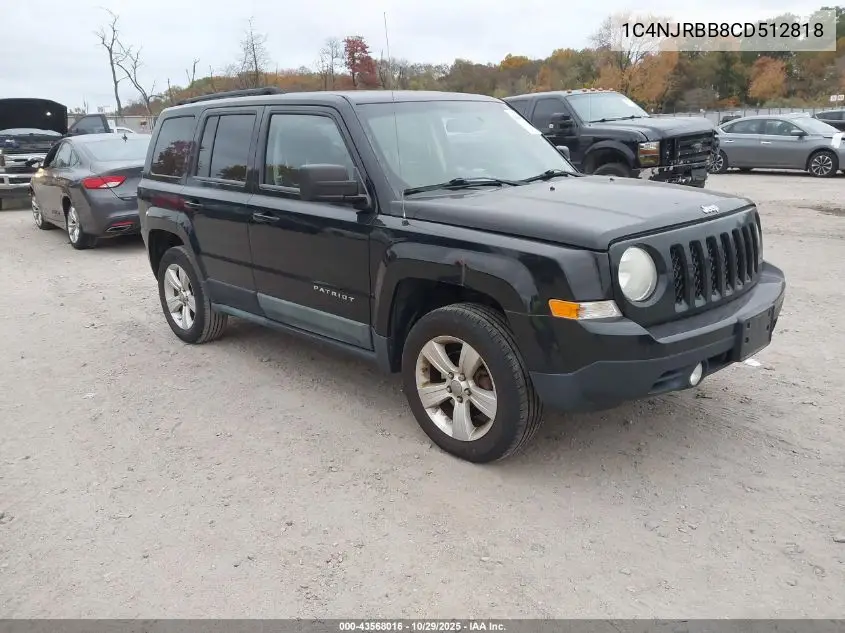 1C4NJRBB8CD512818 2012 Jeep Patriot Sport