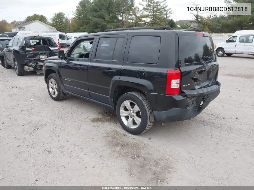 1C4NJRBB8CD512818 2012 Jeep Patriot Sport
