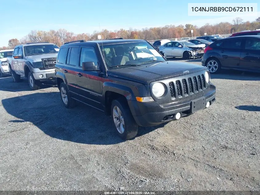 1C4NJRBB9CD672111 2012 Jeep Patriot Sport