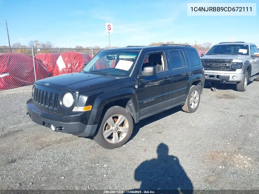 1C4NJRBB9CD672111 2012 Jeep Patriot Sport