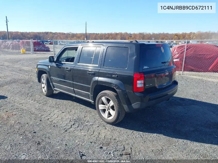 1C4NJRBB9CD672111 2012 Jeep Patriot Sport