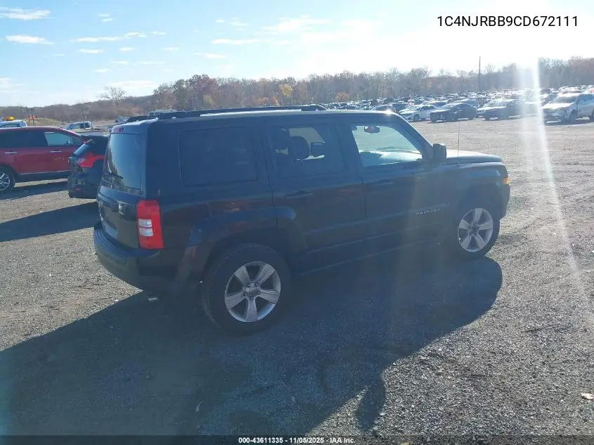 1C4NJRBB9CD672111 2012 Jeep Patriot Sport