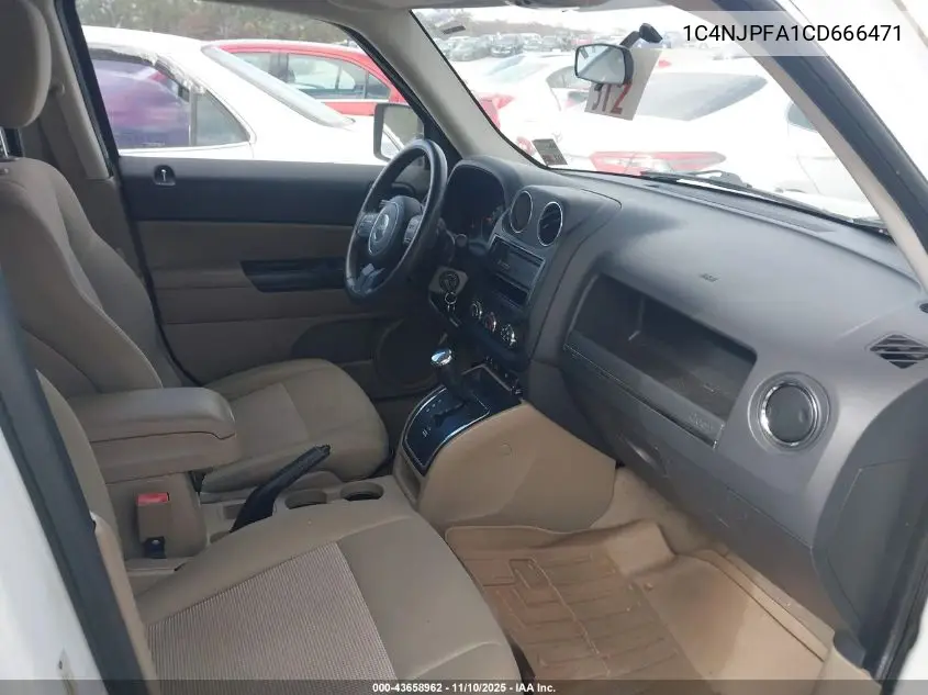 1C4NJPFA1CD666471 2012 Jeep Patriot Latitude